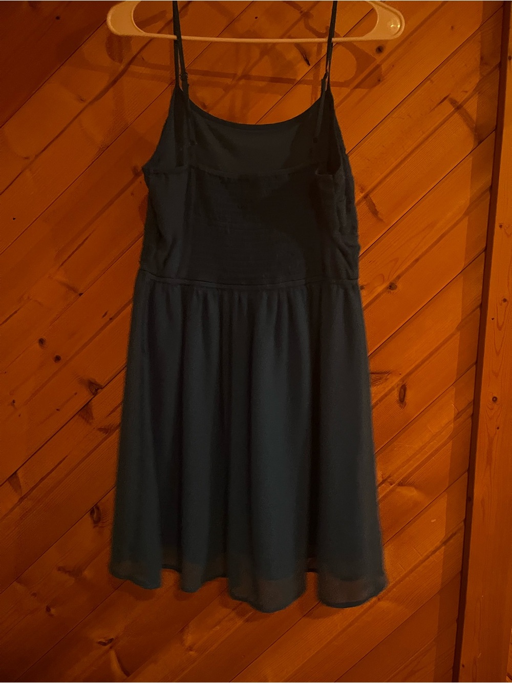 Classic blue Spaghetti-Strap Dress